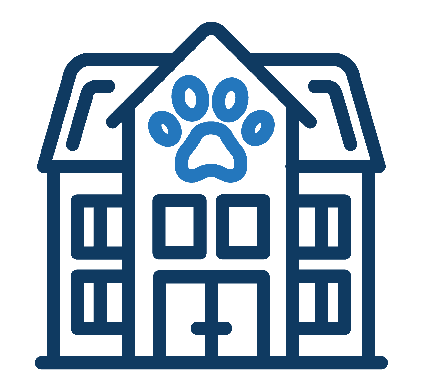 Vet hospital icon